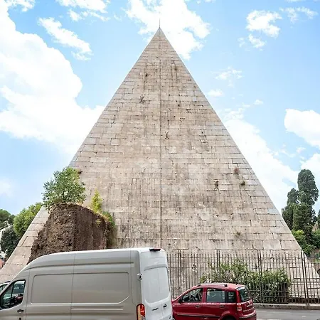 Apartmán Aeterna Rhome - Domus Piramide Řím